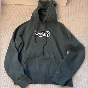 Obey Green Sweatshirt